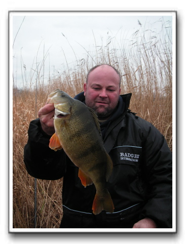 Michael Oddershede med aborre på 1760 gr.