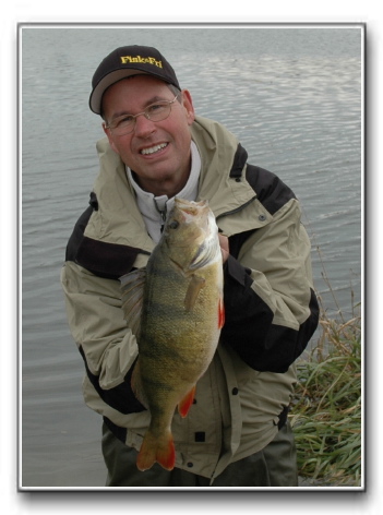 Per Ekstrøm med St. Vejle å aborre på 1,610 gr.