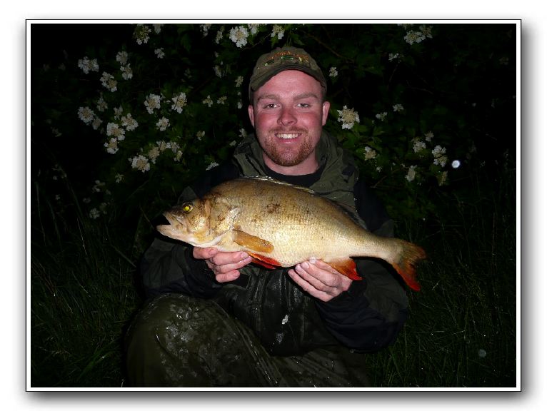 Peter Graphentin med en gul aborre på 1.920 gr - 48,5 cm