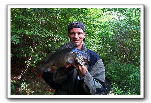 Kim McBean med en Aborre på 2.200 gr