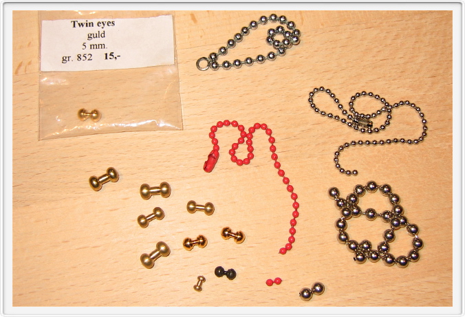 Find den ønskede vægt i form af Twin eyes, dumbbells eller kugle øjne