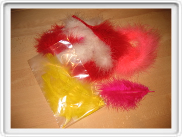Tag en Marabou fjer